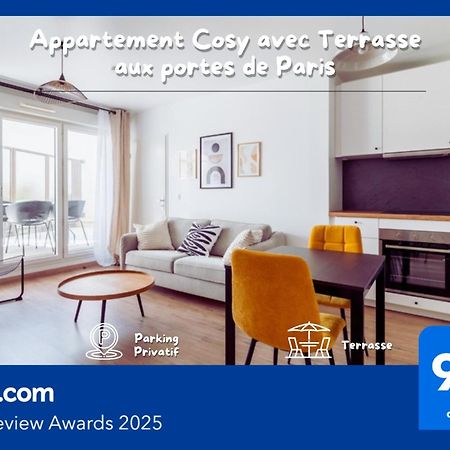 Appartement Cosy Avec Terrasse Aux Portes De Paris Villejuif Buitenkant foto