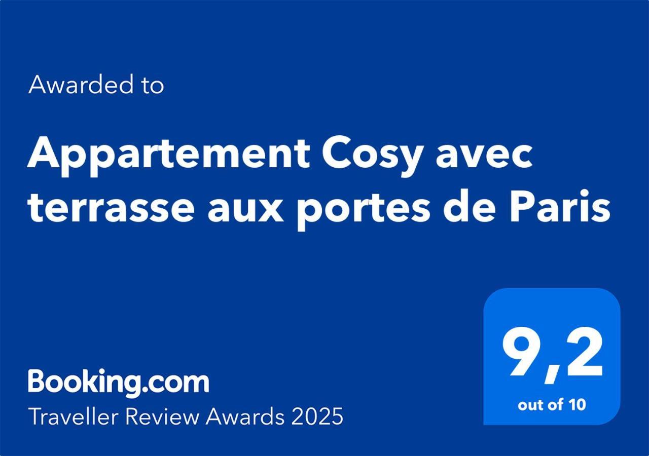 Appartement Cosy Avec Terrasse Aux Portes De Paris Villejuif Buitenkant foto